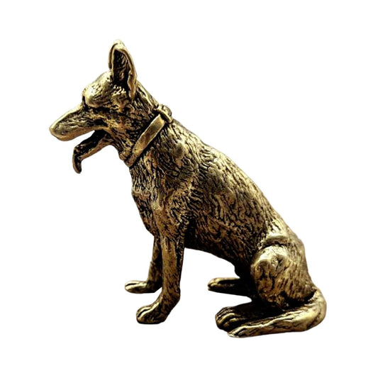 TOG Brass Dog Statue