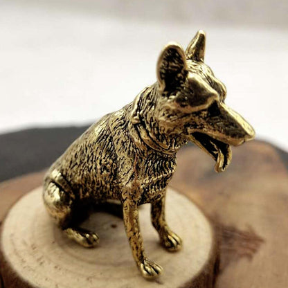 TOG Brass Dog Statue